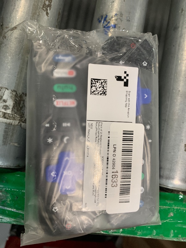 Photo 1 of (Pack of 2) Replacement Remote Control Only for Roku TV, Compatible for TCL Roku/Hisense Roku/Onn Roku/Sharp Roku/Element Roku/Westinghouse Roku/Philips Roku Smart TVs (Not for Roku Stick and Box)