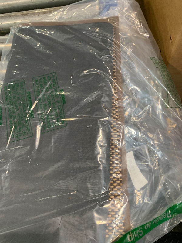 Photo 1 of ****ONLY ONE***

YIHOUSE Bathroom Rugs , Coffee Ultra Thin Bath Mats Fit Under Door, Absorbent Quickly Dry Rubber Backing Braided Bath Mat Set, Non Slip Washable Bath Rugs Mat for Bathroom Floor, Coffee