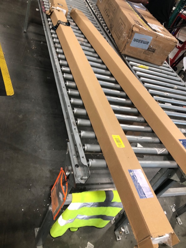 Photo 1 of **UNKNOWN SIZE** Joydeco Cordless Zebra Blinds for Windows, Dual Layer Light Control Window Blinds with Light-Proof Aluminum Cover, Free-Stop Roller Shades for Home & Office (White)