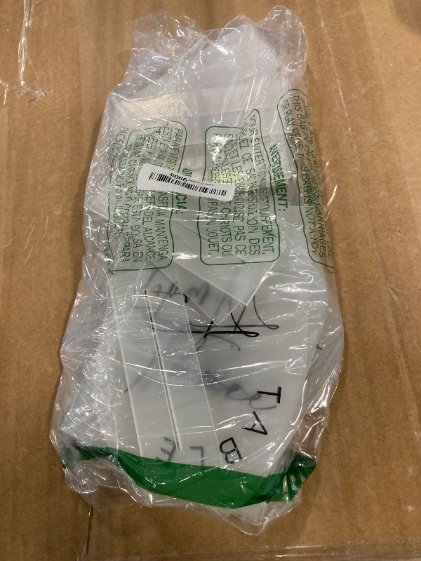 Photo 1 of ***MISSING PARTS*** JINMURY Frosted Arch Wedding Table Numbers 1-20 with Stands, 5x7 Inch Frosted Arch Acrylic Sign with Black Letters, Arched Acrylic Table Numbers for Wedding Reception