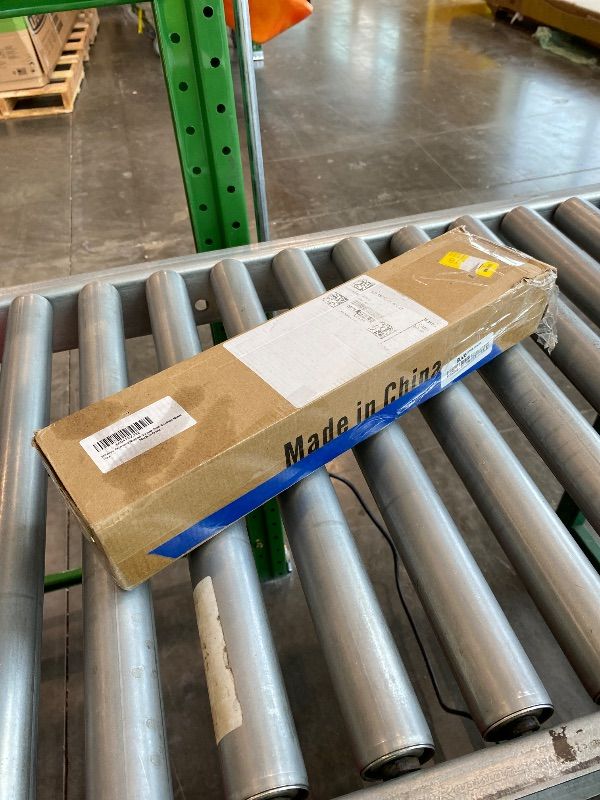 Photo 1 of *MISSING PARTS*
Mirooyu Corner Shower Curtain Rod, Diamond Shaped [Both Sides: 22"-34.8", Middle: 28"-43.7"] Heavy Duty NEO Angle Shower Curtain Pole for Bathroom Bathtub with 12 Hooks & Ceiling Support