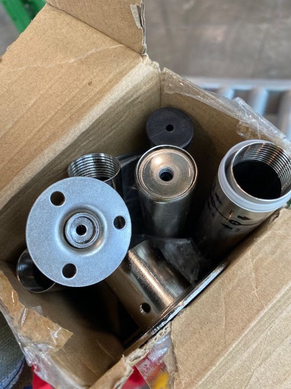 Photo 1 of *MISSING PARTS*
Mirooyu Corner Shower Curtain Rod, Diamond Shaped [Both Sides: 22"-34.8", Middle: 28"-43.7"] Heavy Duty NEO Angle Shower Curtain Pole for Bathroom Bathtub with 12 Hooks & Ceiling Support