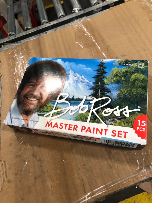 Photo 1 of ***MISSING PIECES*** ***READ CLERK NOTES*** Bob Ross Master Paint Set