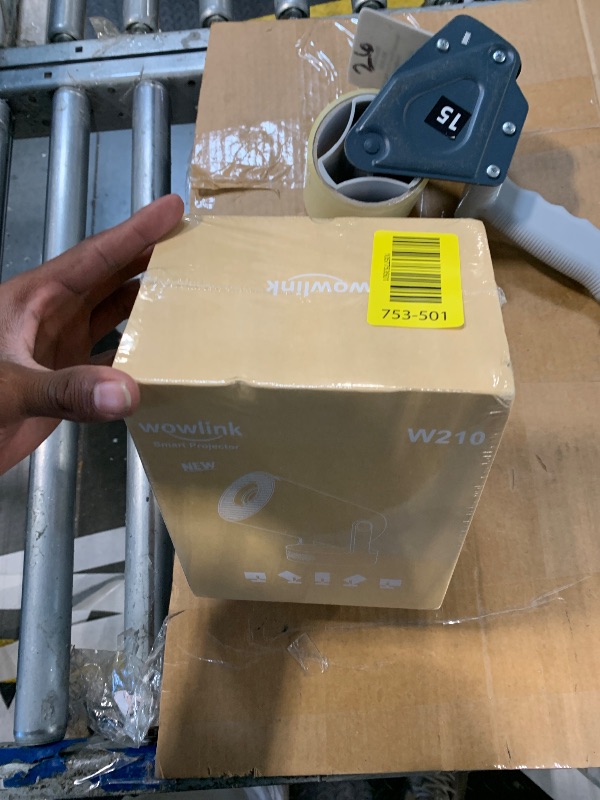 Photo 1 of [Built-in Apps & 2025 Upgraded] Mini Projector with WiFi 6 and Bluetooth 5.4 Support 4K 1080P Auto Keystone 180° Rotatable Projector Portable Compatibile with HDMI/TV Stick/Memory Stick/Laptop, Black