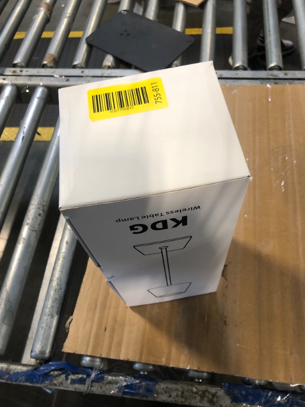 Photo 1 of **MISSING 1 LAMP** KDG 2 Pack Cordless Table Lamp, Portable LED Desk Lamps, 5000mAh Battery Operated, 3 Color Stepless Dimming Up, for Restaurant, Bedroom, Outdoor Camping, Coffee Shop, Night Light, Rechargeable (Black)