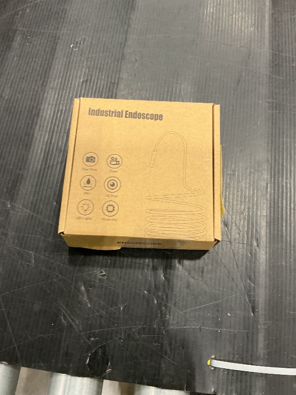 Photo 1 of [Dual-Lens] Endoscope Camera with Light, 1920P HD Borescope with 8+1 Adjustable LED Lights, IP67 Waterproof 16.5FT Semi-Rigid Snake Cord Inspection Camera for iPhone, iPad and Android Phone (Type C)