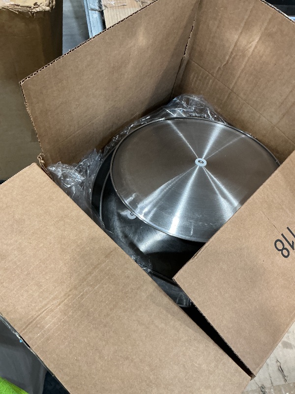 Photo 1 of **MISSING PIECES UNKNOWN*Zubebe 6 Pcs Dessert Table Display Set 2 Stainless Steel Cupcake Stand 3 Tier Cake Holder 3 Rectangle Serving Tray 1 Round Cake Tray Tiered Candy Cupcake Tower for Party Wedding Birthday (Silver)