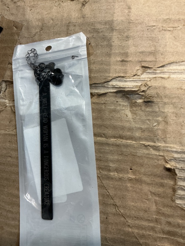 Photo 1 of **check clerk comments**
Funny Bookmarks for Book Lovers, Cute Bookmarks for Women, Writers, Booklovers, Black Book Marks for Reading, Dark Romance Funny Reading Gift for Girls, Teacher, Men, Best Friend, Bookworm, Student