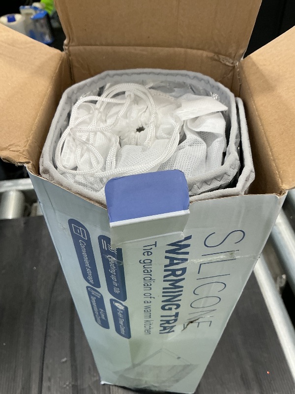 Photo 1 of *UNTESTED*
Warming Mat for Food - Rapid Full Surface Food Warming Mat, 6 Temp Settings, 6 H Timer Electric Warming Tray, Rollable Portable Warming Mat, Ideal for Parties, Buffets, Gatherings, 24x14 inch