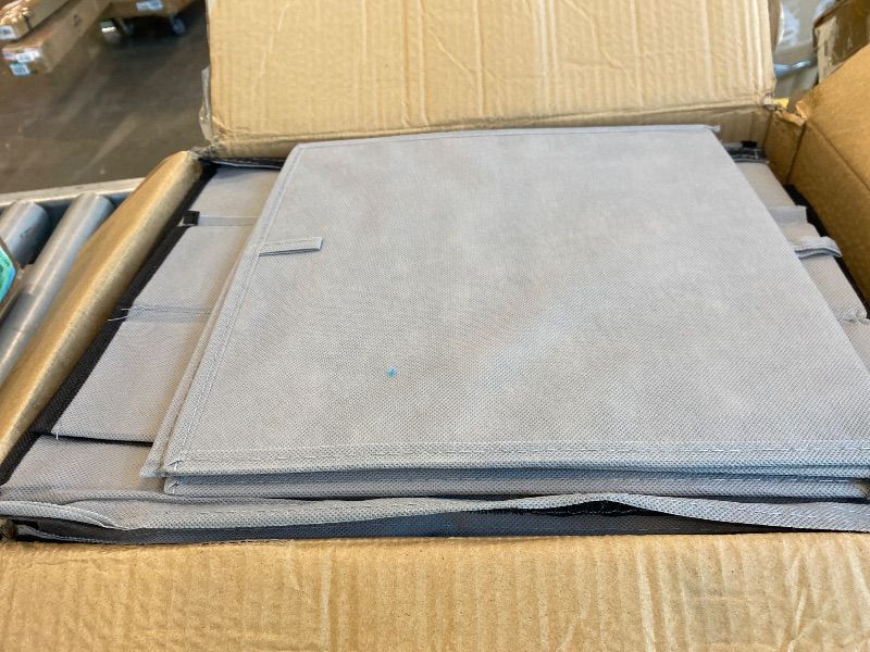 Photo 1 of *USED*
ZOBER All in One Christmas Ornament Storage Box & Decoration Container - Easy Access Removable Trays, Keeps 73 Ornaments - Adjustable Extent Area for Figurines and Pockets for Decoration - Gray