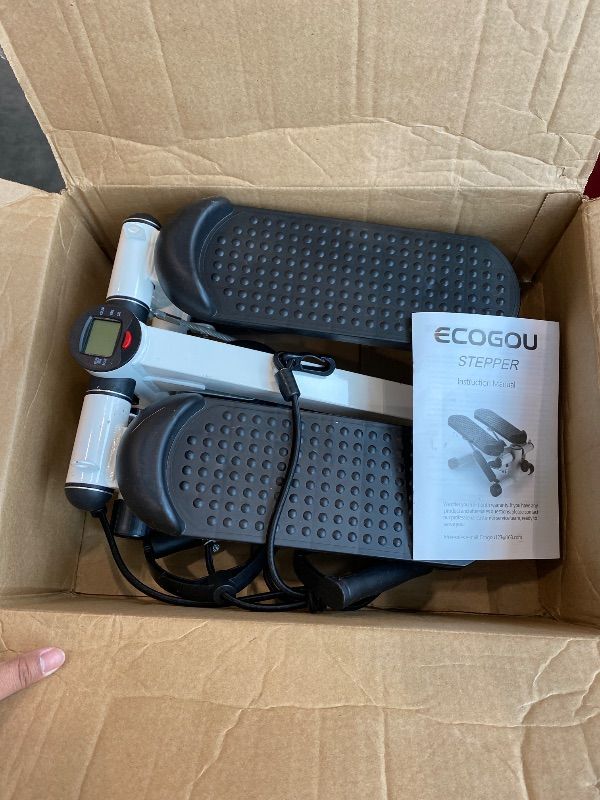 Photo 1 of *MISSING PARTS*
Steppers for Exercise at Home, Mini Stepper with Resistance Bands - Quiet, 360LBS Weight Capacity Portable Stair Stepper for Buttocks Lifting & Body Shaping, Compact Fitness Stepper for Small Spaces