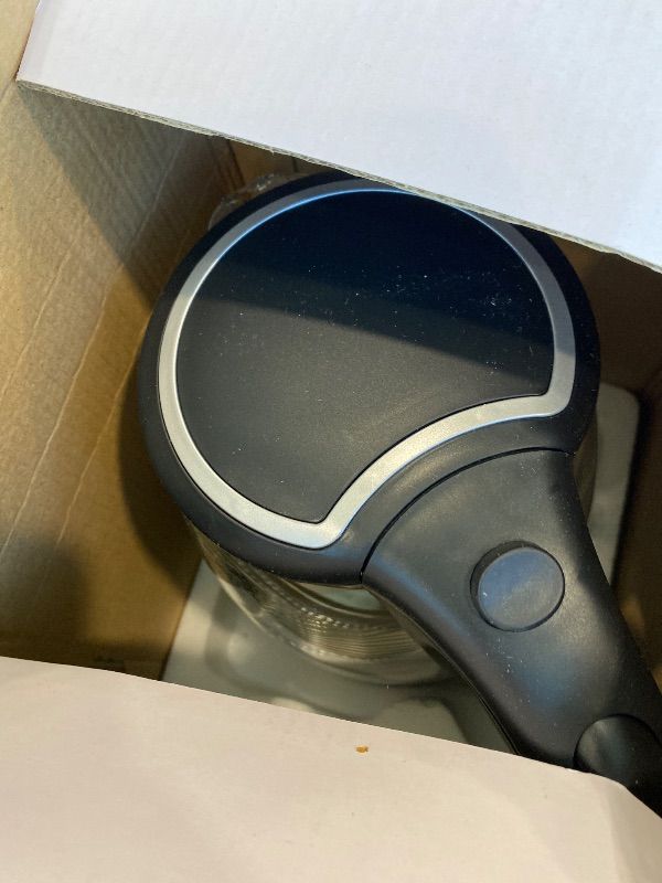 Photo 1 of *UNTESTED*
AZEUS Fast Boil Electric Water Kettle, 1.8L Large Capacity with Auto Shut-Off and Boil-Dry Protection, BPA-Free Borosilicate Glass &Stainless Steel