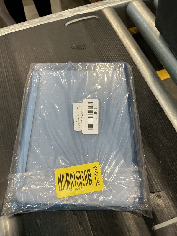 Photo 1 of **MAJOR DAMAGE**
ProCase for iPad 9th/ 8th/ 7th Generation Case 10.2 Inch (2021/2020/2019 Release), 10.2 iPad Case 9th/ 8th/ 7th Gen Cover, Slim Smart Cover with Translucent Hard Shell Back -Blue