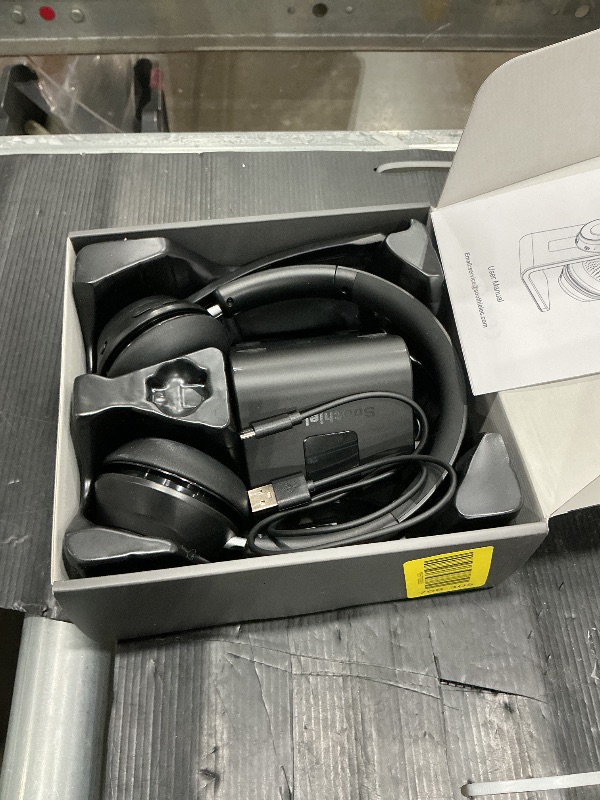 Photo 1 of (Upgraded Version) Wireless Headset, Bluetooth Headset with Noise Cancelling Microphone, Best Headphones with Mic Mute & USB Dongle for PC/Computer/Laptop/Cell Phones/Remote Work/Call Center