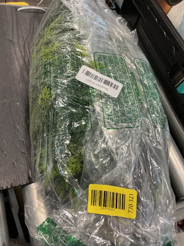 Photo 1 of *MINOR DAMAGE - USED*
2 Pack 24”Artificial Topiary Ball Tree with Spike Soft Cypress Realistic Faux Cedar Pines Spring Trees UV Rated Fake Shrubs for Spring Pot Fillers Front Door Porch Indoor Outdoor Decor