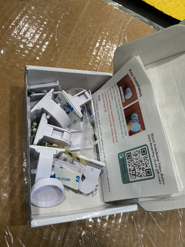 Photo 1 of 10 Pack Magnetic Cabinet Locks for Child Safety, Drawer Locks Baby Proofing, Magnetic Door Safety Locks for Cabinets and Drawers, Easy Installation No Tools Required (10 Pack and 2 Keys)