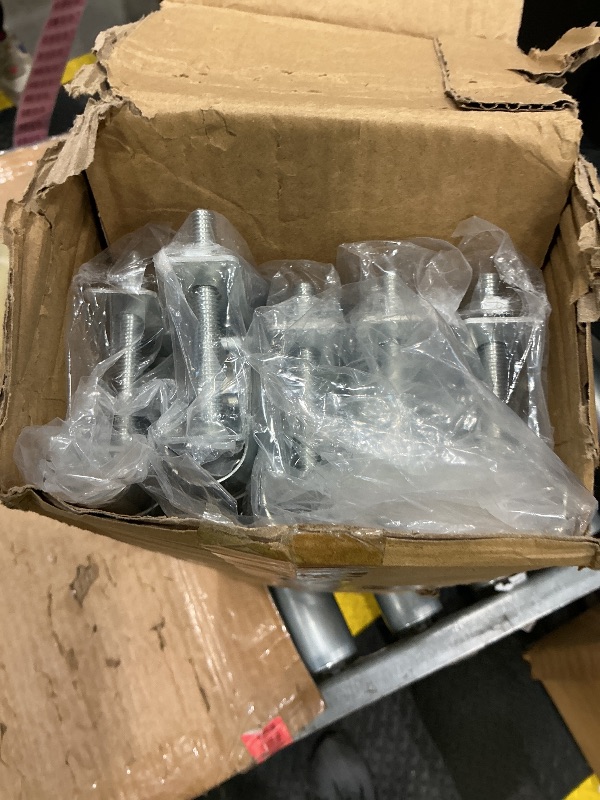 Photo 1 of 10 Pack Barbed Wire Arm for Top Rail Chain-Link Fence,Galvanized Steel Fence Height Extender for Garden Outdoor, Cornered Barbwire Arm Barbwire Arm Extensions for Chain Link Fence (1-3/8“-10 Pack)