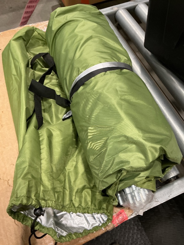 View 2 of ***SEE CLERK COMMENTS*** HuaKastro Outdoor Bike Cover Bicycle Tent for 2 Bikes, Waterproof Oxford Storage Tent, Foldable Bike Shelter for Camping