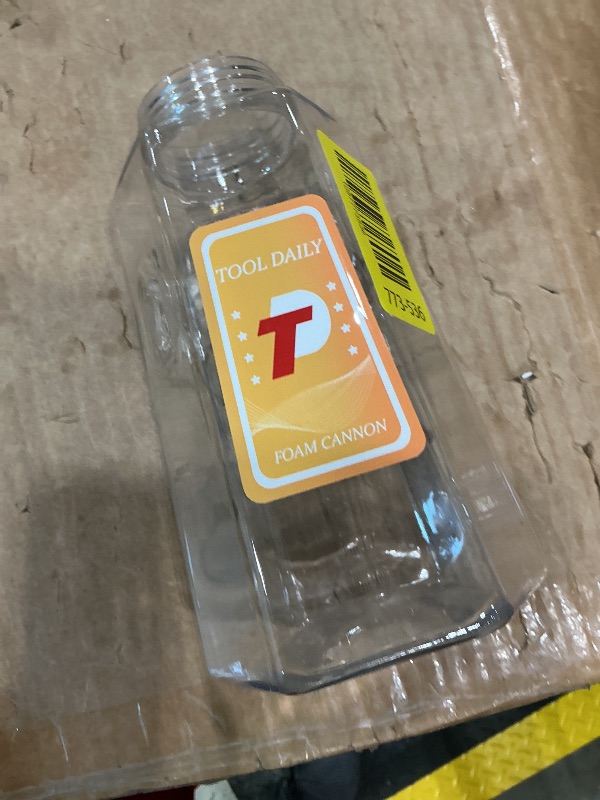 Photo 1 of ***SEE CLERK COMMENTS*** Tool Daily Foam Cannon, Adjustable Foam Blaster, Snow Foam Lance with M22 and 1/4 Inch Quick Connect, Additional Orifice Nozzle 1.1mm, 1.5 Liter