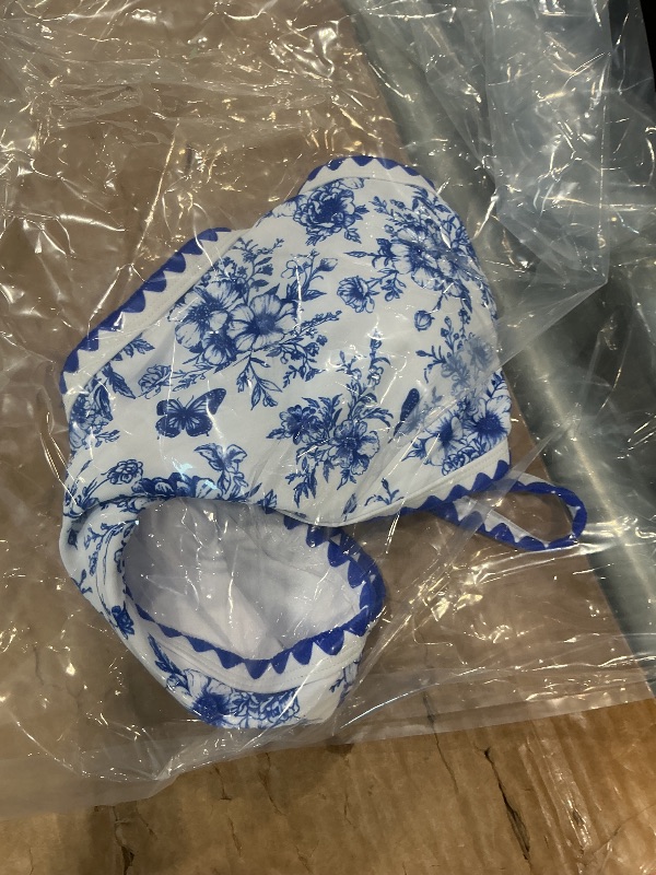 Photo 1 of ***SEE CLERK COMMENTS*** GORGLITTER Women's Floral Print Strapless Bandeau Swimsuit High Waisted Thong Bikini Sets Two Piece Bathing Suits