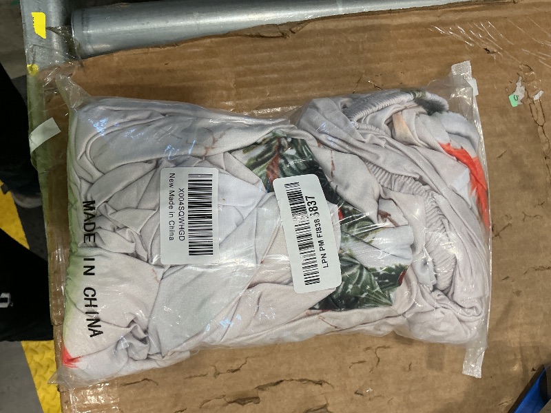 Photo 1 of 4 Pack Christmas Stretch Chair Slipcovers for Kitchen, Cardinal Bird Holly Berries Branch Winter Dining Chair Covers Washable Removable Banquet Chair Slipcover for Party Hotel Restaurant