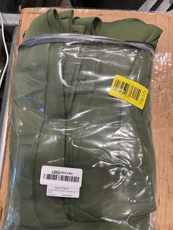 Photo 1 of *USED*
H.VERSAILTEX Blackout Curtains Thermal Insulated Window Treatment Panels Room Darkening Blackout Drapes for Living Room Back Tab/Rod Pocket Bedroom Draperies (2 Panels, Bronze Green, 52 x 84 Inch)LPNPMFO9955587