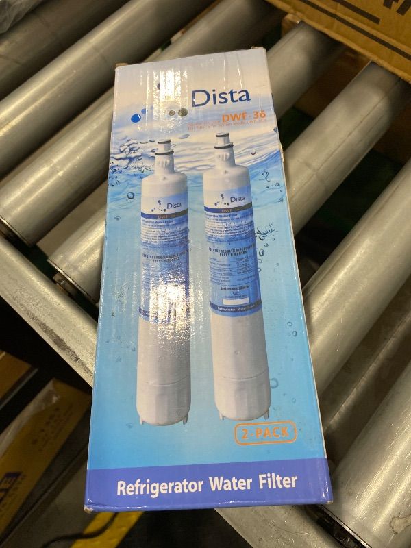 Photo 1 of *USED*
Dista - Refrigerator Water Filter Cartridge Compatible with GE RPWF (Not for RPWFE) (2-Pack)