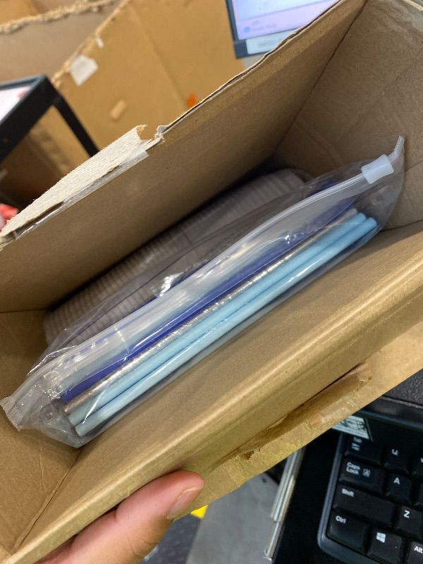 Photo 1 of *MISSING PARTS*
Suttmin 48 Sets 9 oz Christmas Snowflake Disposable Coffee Cups Hot Coffee Paper Cups with Lids and Straws Bulk Disposable Espresso Tea Mug for Christmas Holiday Party Supplies