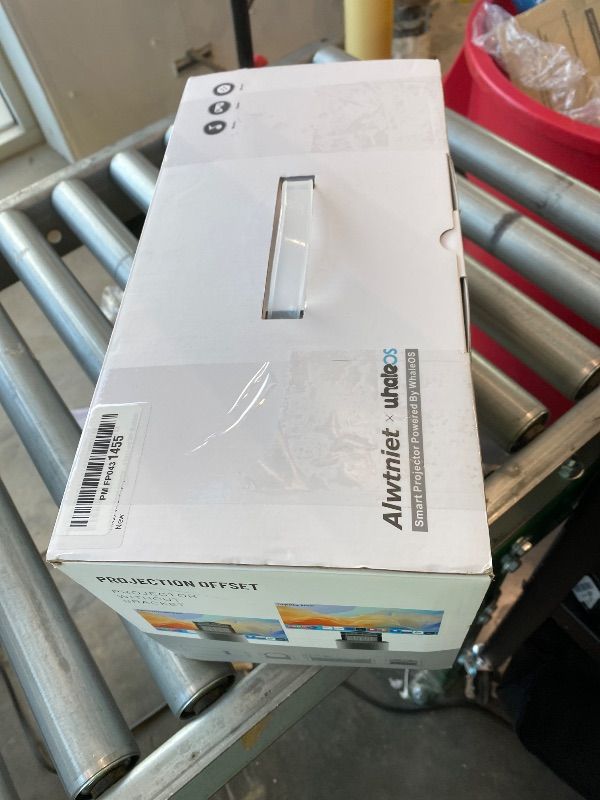 Photo 1 of [Electric Focus] Smart Projector 4K Support 700 ANSI, Mini Projector with Wifi and Bluetooth, Ultra Short Throw, Built-in Android 13, Auto Correction Proyector for Home Theater/Outdoor HY450NTV