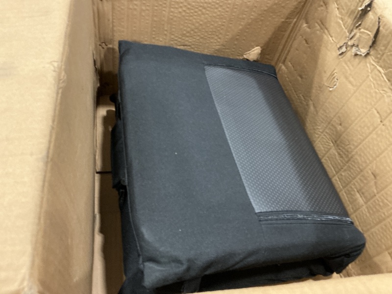 Photo 1 of **MISSING POWER BANK**Heated Stadium Seat with Back Support, Folding Bleacher Chair with USB Rechargeable Heated Cushion, Portable Outdoor Seat for Camping, Baseball, Football, 3 Heat Levels & Timer, Waterproof & Foldable