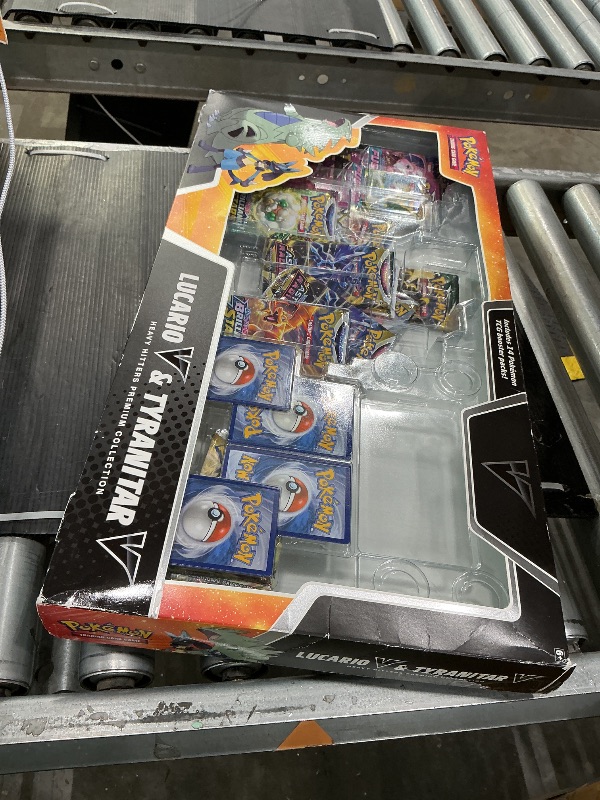 Photo 1 of **MISSING PARTS**
Pokemon TCG: Heavy Hitters Premium Collection Box