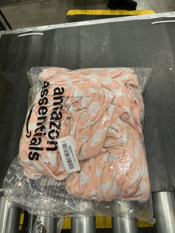 Photo 1 of *damaged item* Amazon Essentials x Sofia Grainge Women's Stretch Modal Long-Sleeve and Full-Length Bottom Pajama Set, Pale Pink Polar Bear, Medium