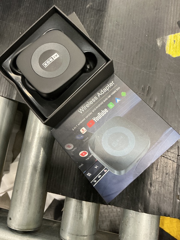 Photo 1 of *UNTESTED*
Ai Magic Box for Streaming Netflix/YouTube/TikTok, Wireless CarPlay Adapter Dongle Support TF Card for OEM Wired Car Play & Android Auto Cars Headrest Video