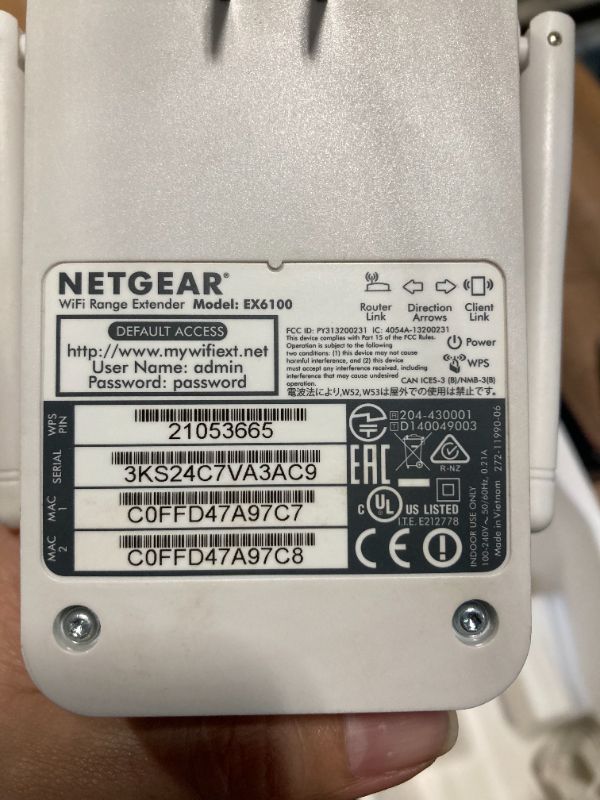 Photo 1 of ***SIMILAR ITEM*** ***SEE WAREHOUSE PHOTOS*** TP-Link BE10000 Wi-Fi 7 Range Extender RE653BE | 10 Gbps Tri-Band Wireless Repeater | 2.5 Gbps Ethernet Port | Internet Signal Booster for Home | Up to 2800 sq.ft, 128 Devices | 6 GHz, MLO, EasyMesh