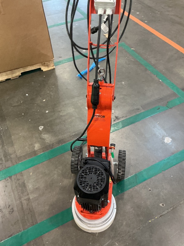Photo 1 of 
VEVOR 10" Electric Concrete Floor Grinder, 1.7HP Walk-Behind Polisher, 1300W Grinding Machine with 1720RPM Brushless Motor, Heavy-Duty Surfacing Tool for Granite and Concrete Floors
4.04.0 out of 5 stars (6)