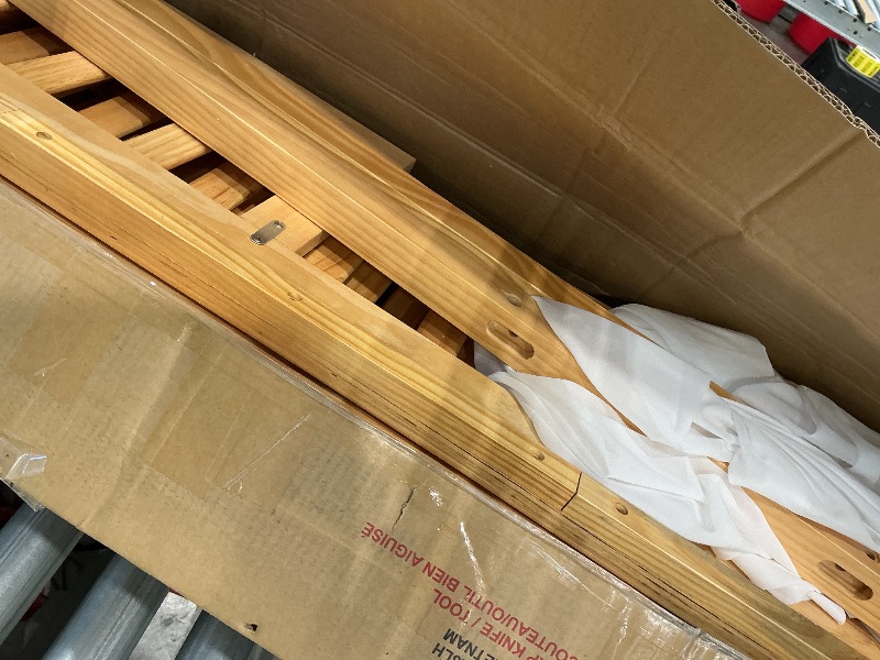 Photo 1 of 
Merax Twin Size Wooden House Bed, Wood Color