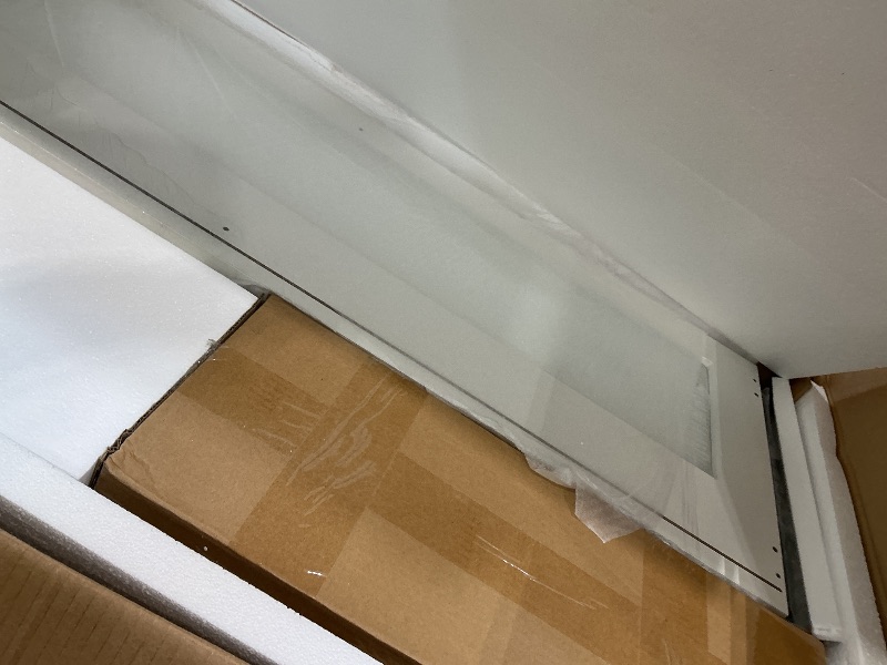 Photo 1 of *USED*
YITAHOME Vanity Desk with Lighted Mirror and Power Outlets, Makeup Vanity Table with Stool with Hidden Storage, 10 Drawers, Tempered Glass Top, 3 LED Colors, Makeup Table Home Furniture