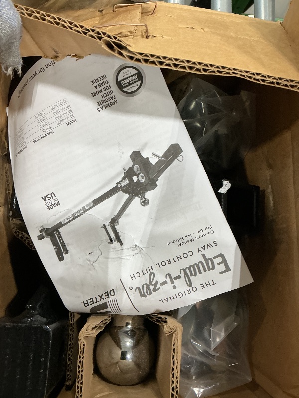 View 3 of (3/21/2026 ***FINAL SALE/NO RETURN, SOLD AS PARTS***) Equal-i-zer 4-point Sway Control Hitch, 90-00-0600, 6,000 Lbs Trailer Weight Rating, 600 Lbs Tongue Weight Rating, Weight Distribution Kit Includes Standard Hitch Shank, Ball NOT Included