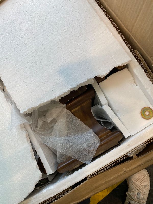 View 3 of *MISSING PARTS - See Clerk Notes*
Luxe by East West Furniture - NKT-AWA-TP - A Mid-Century Table with Removable Rectangular Tabletop - Antique Walnut Finish