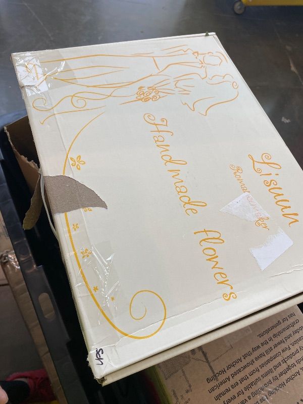 Photo 1 of *MINOR DAMAGE - USED*
Lisuun Wedding Arch Flowers, Artificial Flowers for Decoration, 2pcs Flower Swag and 1 pcs Semi-Sheer Chiffon Table Runner Swag for Beautiful Dream Wedding Ceremony Floral Decor - Pack of 3
