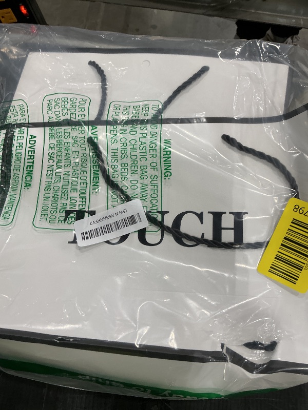 Photo 1 of **MAJOR DAMAGE**
JWSCYSY 11" Medium 5 Senses Gift Bags with Tissue Papers and Ribbons for Men, Women, Him Her Birthday, Anniversary, Wedding, Valentine's Day (White Black)