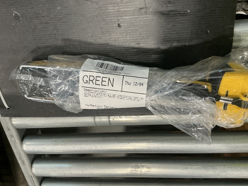 Photo 1 of ?18W?6500K?Cordless LED Work Light Compatible with Dewalt 20v Battery, Portable Flashlight Lamp SOS Mode Strobe Light with USB Charging for Outdoor Camping, Workshop, Job Site, Car Repair (NO Battery)