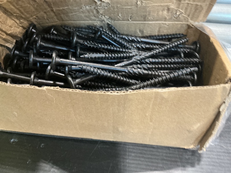 Photo 1 of #14 x 5 Wood Structural Lag Screws 108Pcs Star Drive Decking Screws, Rust Resistant Timber Screws for Timber/Log/Landscaping Wood