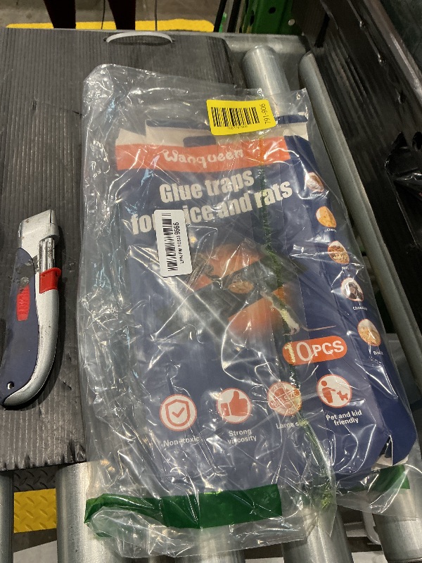 Photo 1 of 10 Pack Sticky Mouse Trap, Super Large 47.2 * 11'' Glue Traps for Mice, Peanut Taste Pheromone Rats Traps Indoor for Home, Rodent Snakes Spiders Roaches