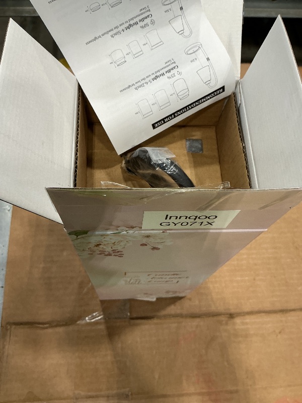 Photo 1 of Innqoo Candle Warmer Lamp with Timer, Dimmable Candle Warmer for Jar Candles, Height Adjustable Wax Melts Warmer, Birthday Gifts for Women Mom, House Warming Gifts New Home Decor