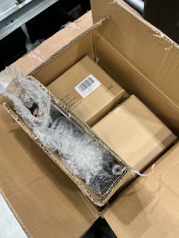 Photo 1 of ***SEE CLERK COMMENTS*** Yes4All 6-Inch Square Black Solid Wood Furniture Legs Set of 4, Heavy Duty 800 lbs Capacity, Adjustable Levelers, Replacement Furniture Legs for Couch, Sofa, Dresser, Ottoman, Chair, and Bed