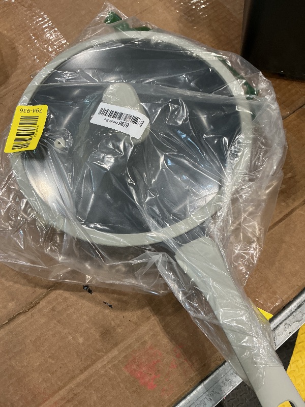 Photo 1 of *MINOR DAMAGE - USED*
PRICUSIS Nonstick Ceramic Frying Pan with Lid, Non Toxic Skillet, Healthy Egg & Omelet & Chef's Skillet, PTFE PFOA & PFAS Free, Induction Compatible. (10Inch W/L)