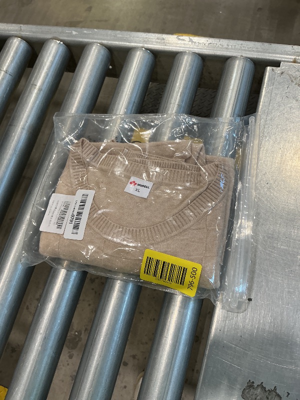 Photo 1 of *MINOR DAMAGE - USED*
WIHOLL Summer Tops for Women 2026 Trendy Casual Crew Neck T Shirts Short Sleeve Sweater Lightweight Spring Fashion Business Work Teacher Travel Outfits Beach Fashion Vacation Clothes Apricot XL