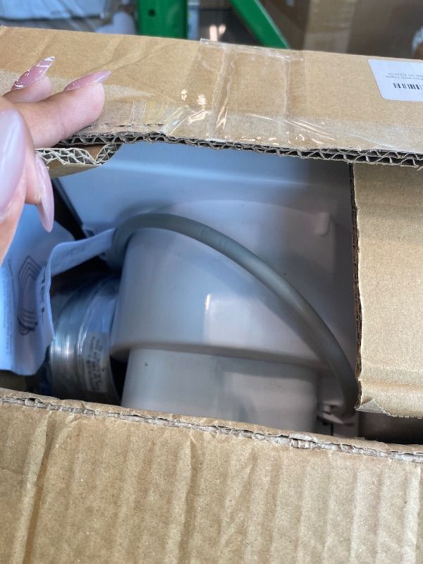 Photo 1 of *UNTESTED*
LANMEL Bathroom Exhaust Fan with Light, 10" Panel Bathroom Ceiling Ventilation Fan (8x8 Mount), 112 CFM 1.0 Sones, Quiet Square Bath Fan Light Combo for Bathrooms, Shower, Office, Restroom Etc