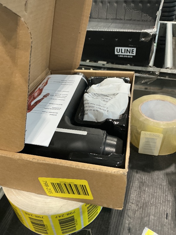 Photo 1 of *MISSING PARTS - See Clerk Notes*
OLsky Massage Gun Deep Tissue, Handheld Electric Muscle Massager, High Intensity Percussion Massage Device for Pain Relief with 9 Attachments & 30 Speed(Black